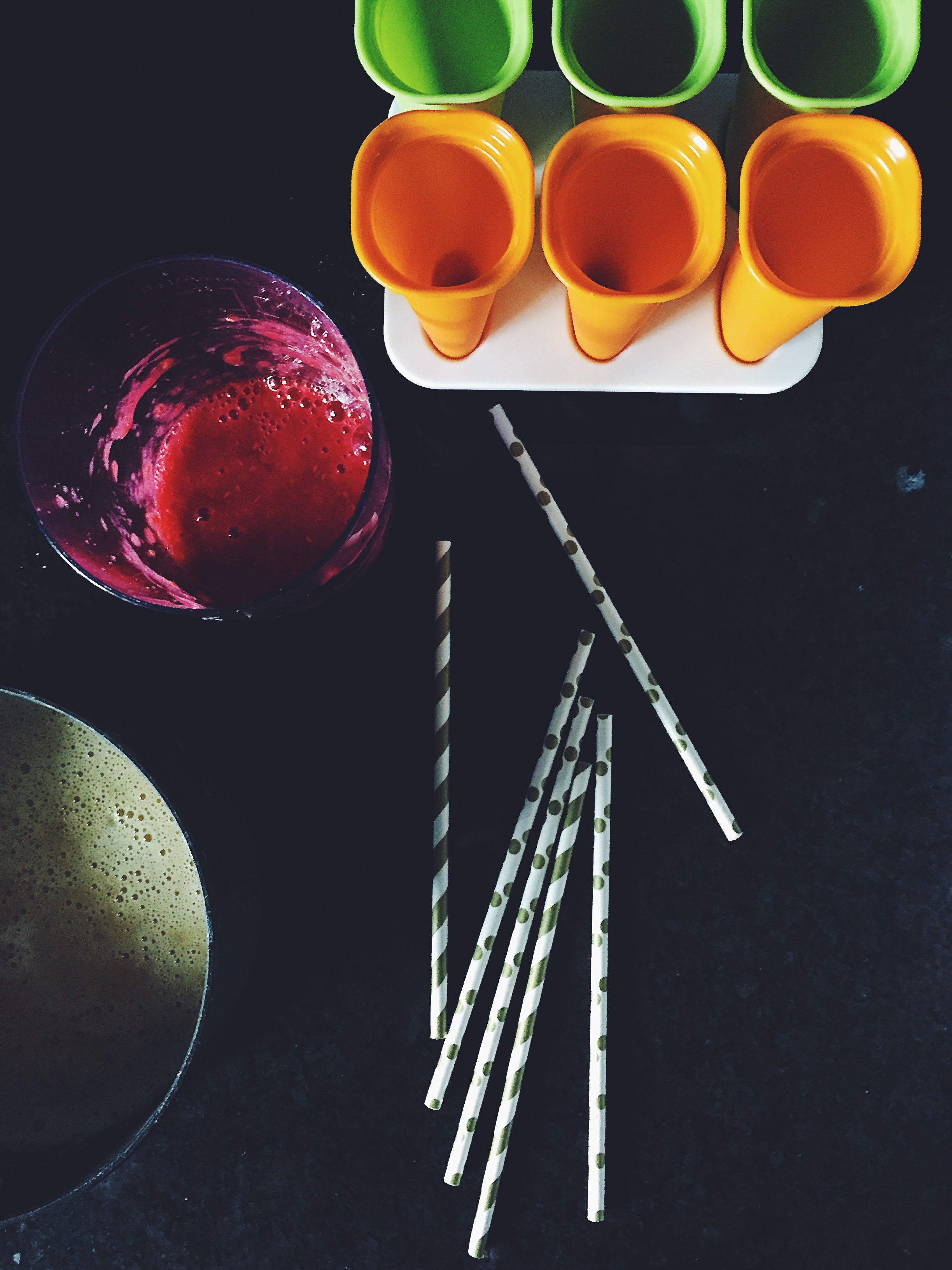 Popsicle Week Peach Raspberry Popsicles in Wine + Popsicle Week – Appeasing a Food Geek